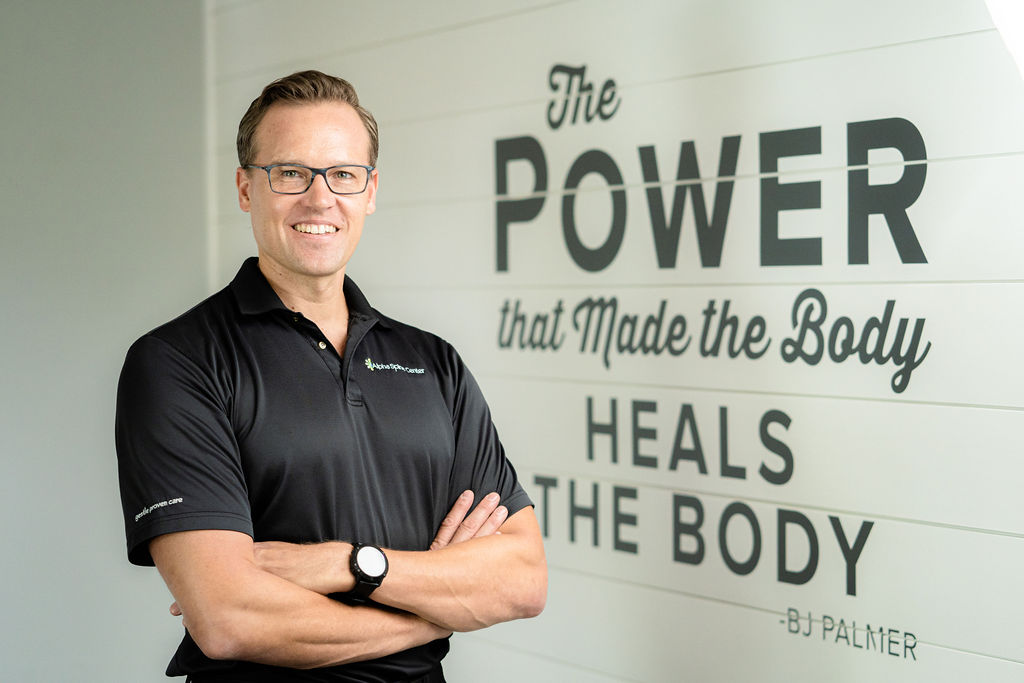 Dr. Bryan Salminen at Alpha Spine Center in Milton, Georgia.