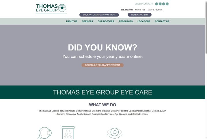 Website preview for Larry E. Heit, MD