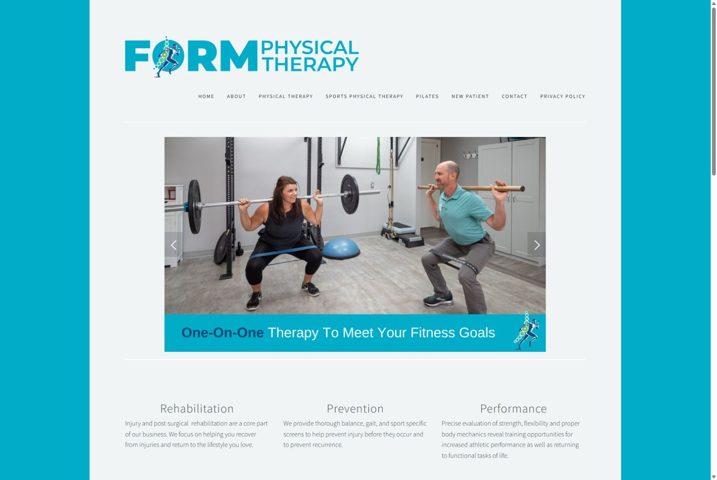 Website preview for Blair Holliday
