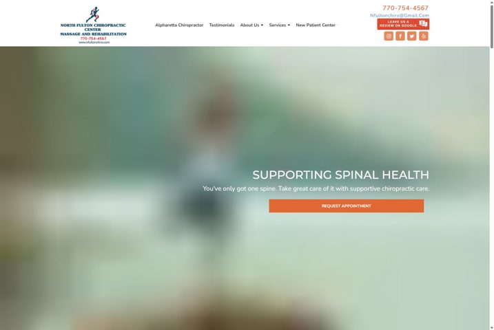 Website preview for Christopher Powell