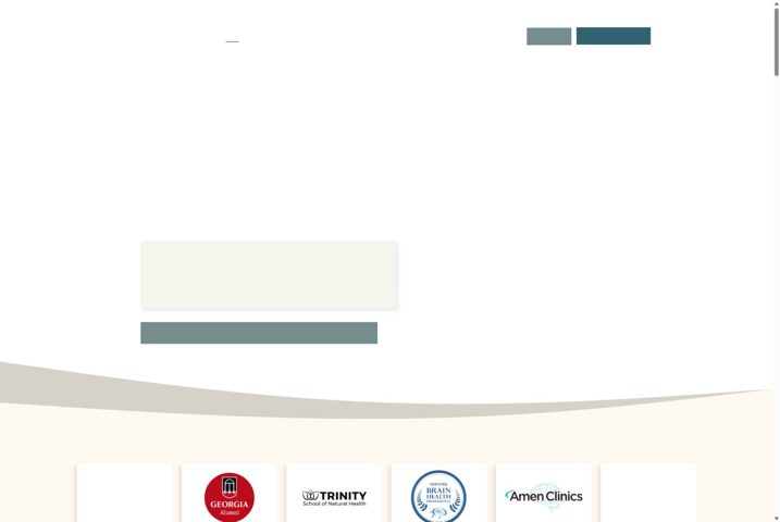 Website preview for Anna Powers, ND