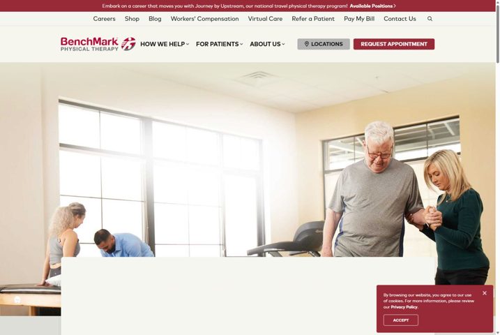 Website preview for Elliot Teh, PT, DPT