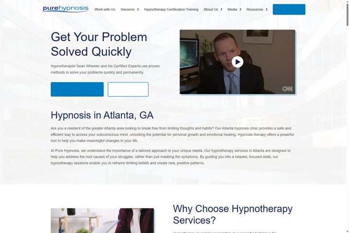 Website preview for Sean Wheeler