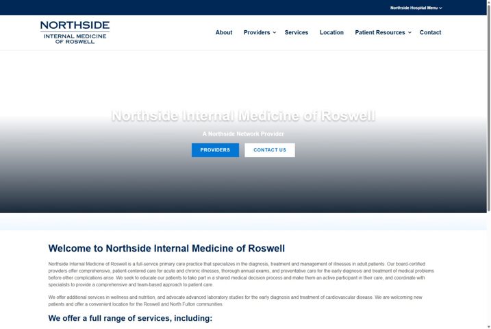 Website preview for Gorka Zurinaga, MD
