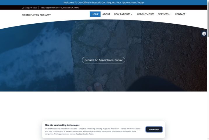 Website preview for Dr. Dean Kostakos