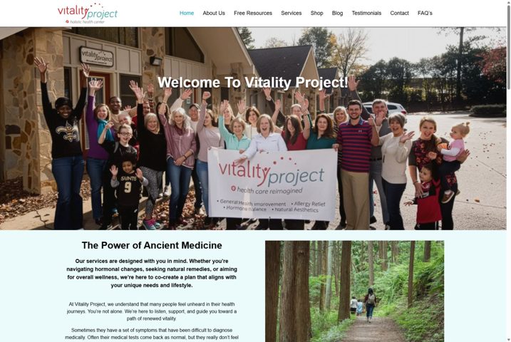 Website preview for Dr. Debra MacIntyre