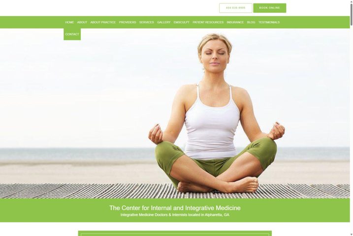Website preview for Dr. Eduard Fatakhov