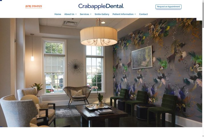 Website preview for Dr. Sarah Roberts